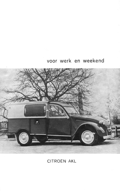 Citro�n Belgium 2CV AKL
