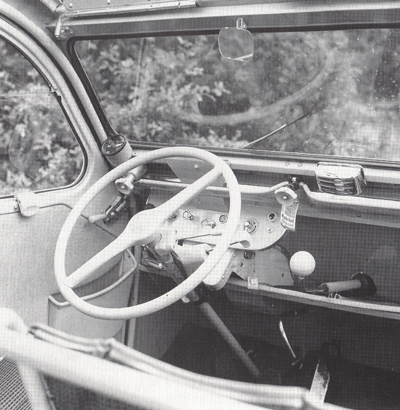 Belgian Citro�n 2CV AZL dash
