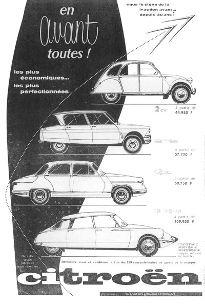 Belgian Citro�n publicity