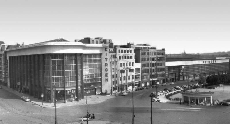 Place d'Yser Brussels Citro�n Belgium