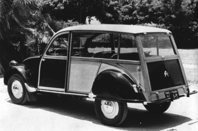 Iranian Saipac Citroën 2CV
estate car