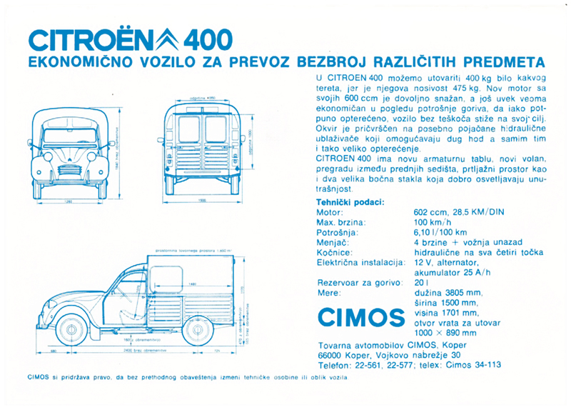 Citro�n Cimos 400