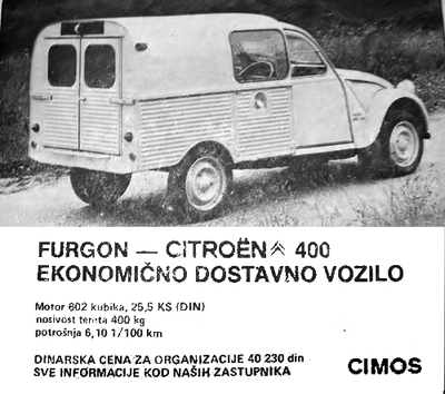 Citro�n Cimos Furgon 400