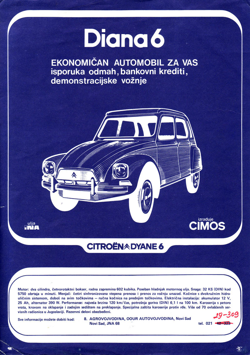Citro�n Cimos Diana 6