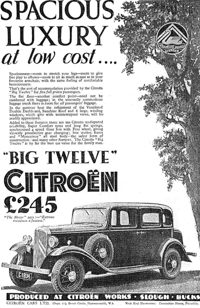 Slough-built Citro�n Big 12