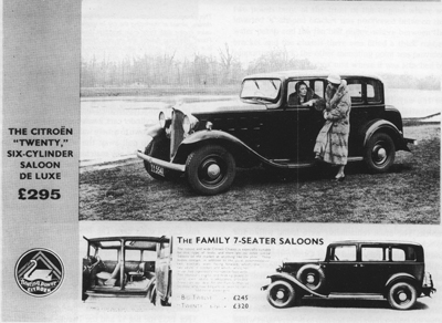 Slough-built Citro�n Twenty