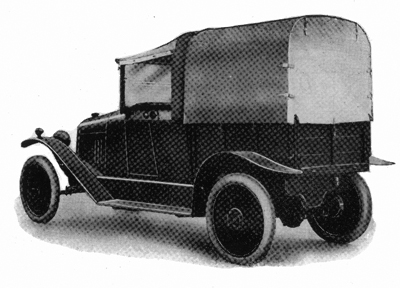 Slough-built Citro�n Type A delivery van