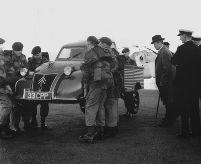 Slough 2CV pickup for Royal Navy