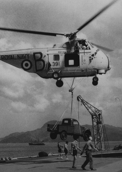 Slough-built Citro�n 2CV pick-up supplied to the Royal Navy
