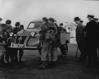 Slough-built Citro�n 2CV pick-up supplied to the Royal Navy