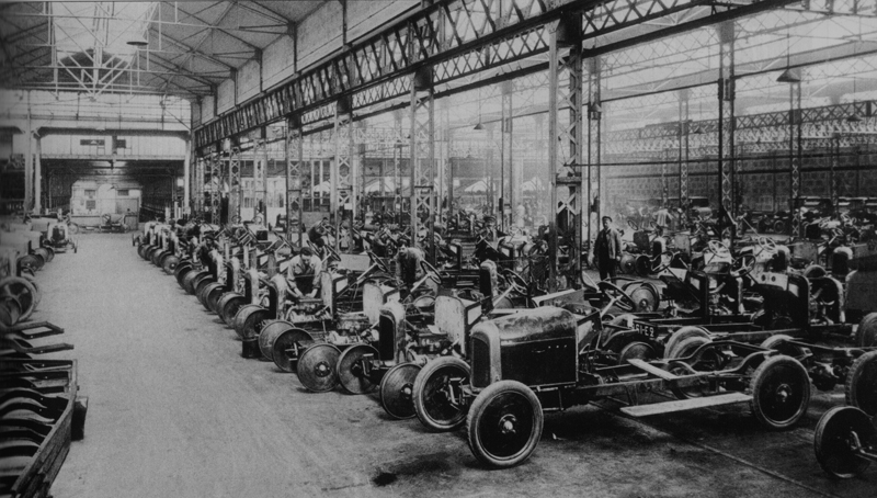 Quai de Javel production line