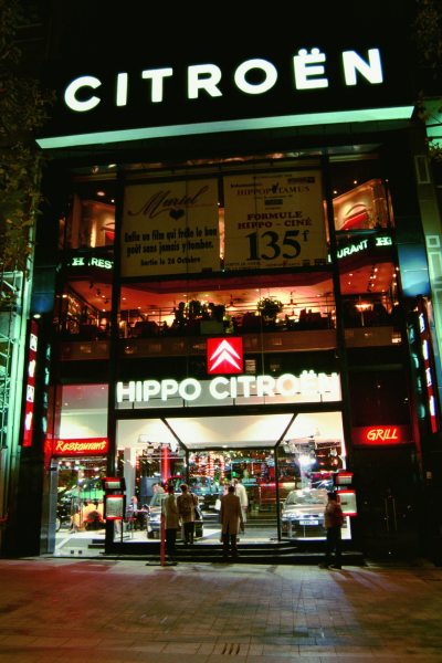 Magasin Citroën des Champs-Elysées 1994 Hippo Citroën